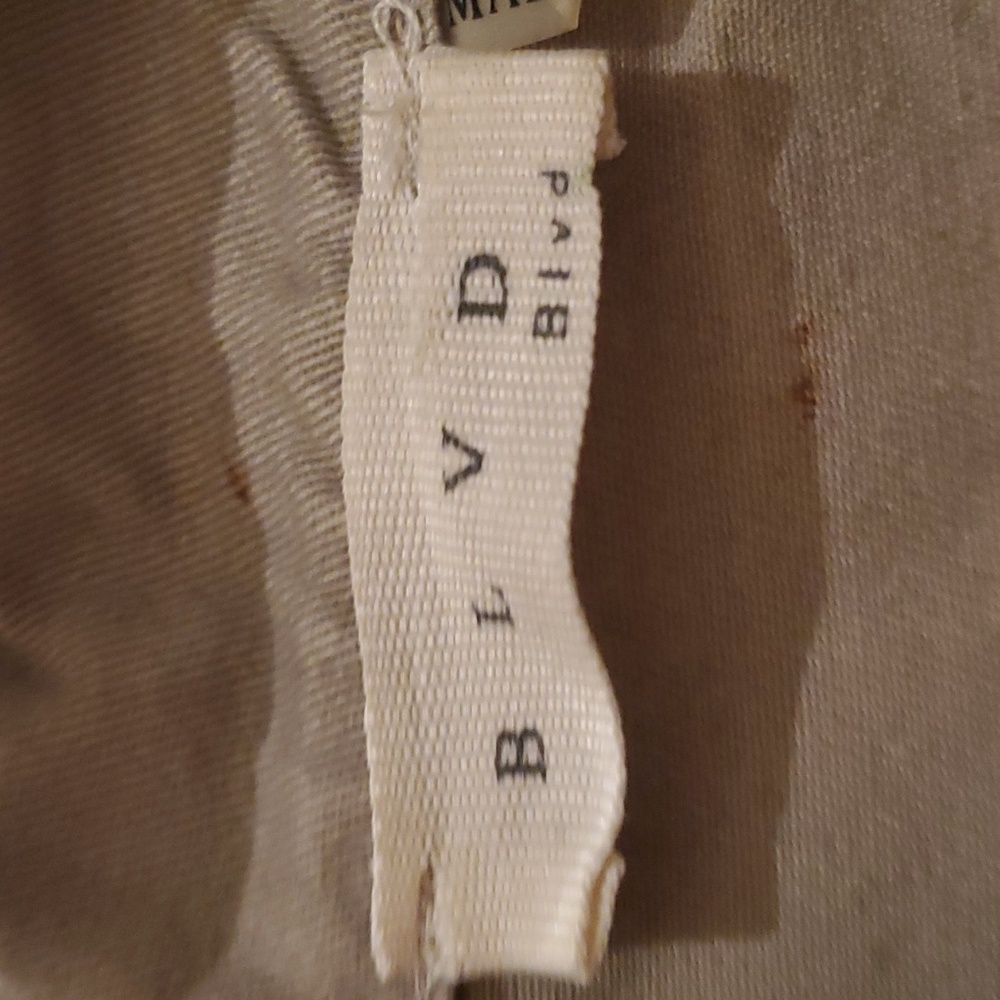 Khaki Button-Down Jacket With Pockets - image 2